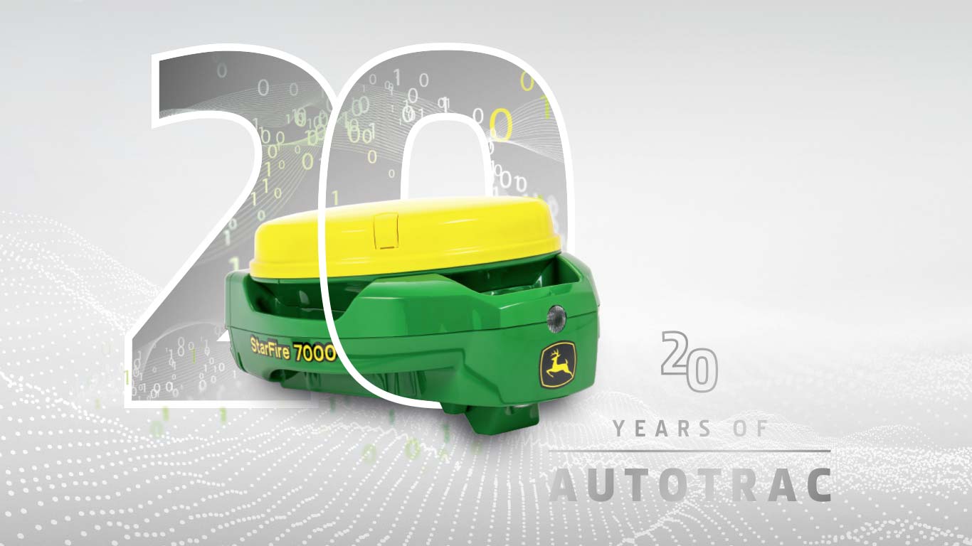 AutoTrac™: 20 років точної навігації