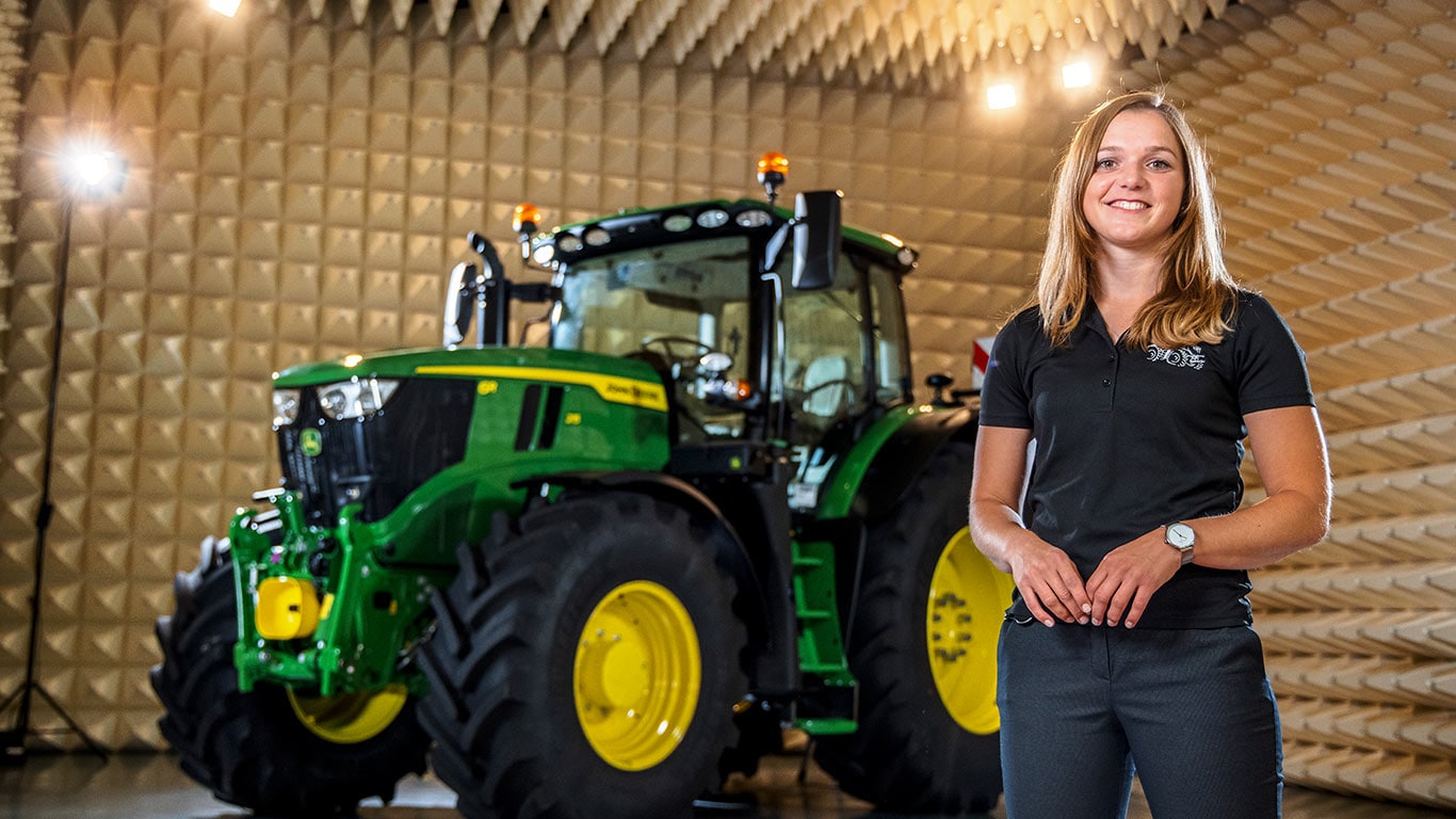 John Deere engineer Birthe Pentz