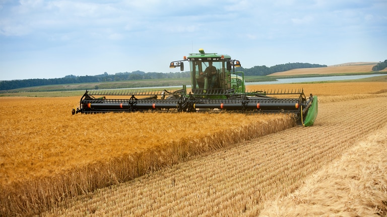 Стрічкова жатка 425D | Стрічковий транспортер 400D | John Deere UA